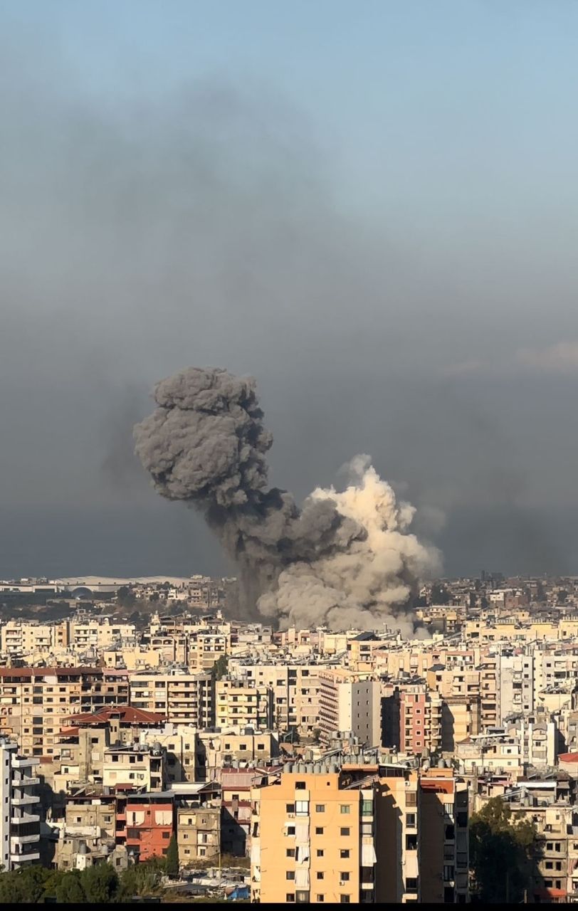  Raid israélien sur la banlieue sud près de Bourj al-Barajneh