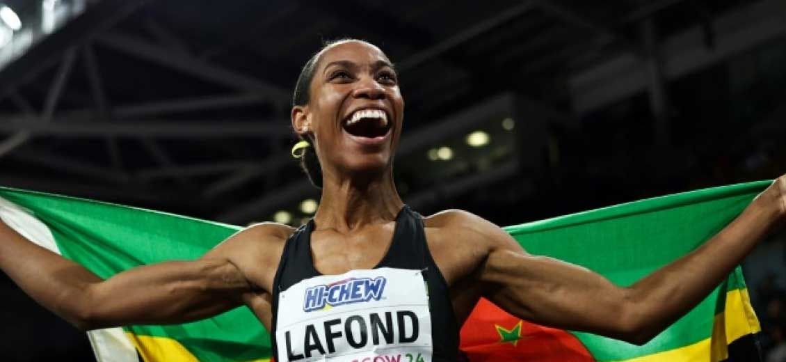 Victoire historique de la Dominiquaise Thea Lafond au triple saut