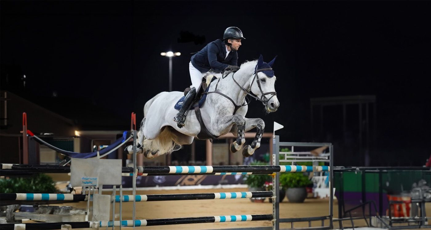 Roger Chammas, le Liban au galop et un podium 5* arraché à Doha