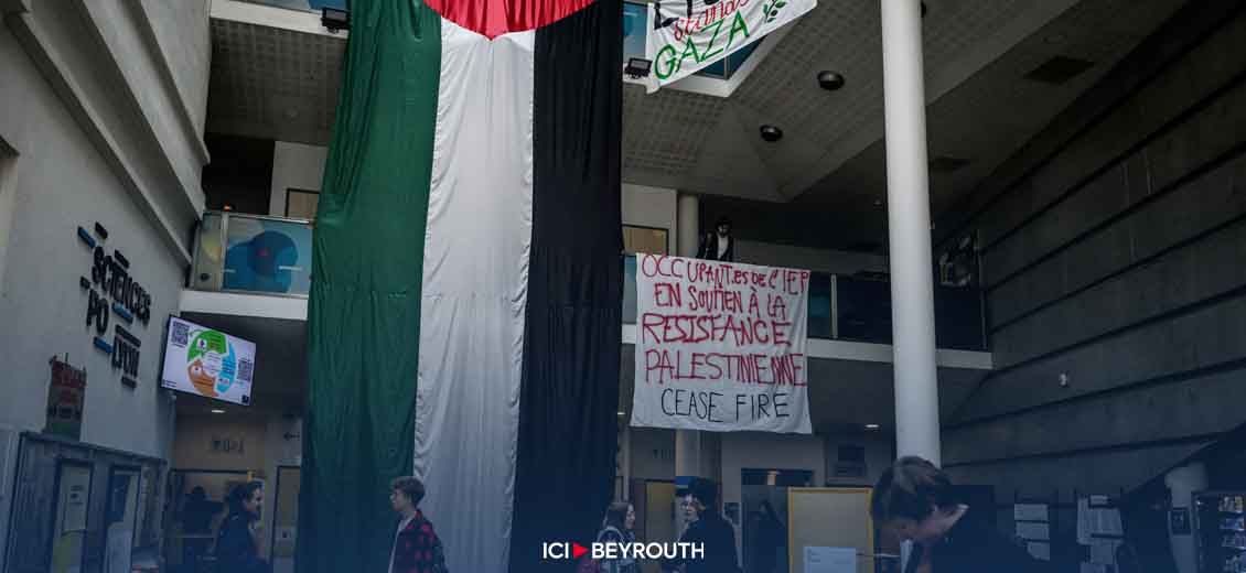 Évacuation à Sciences Po Paris suite à la mobilisation pro-Gaza