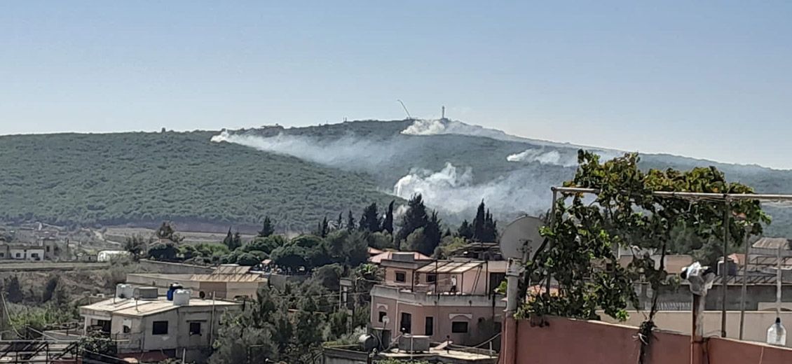 Attaques israéliennes: Les incendies ravagent des vignobles et des oliveraies