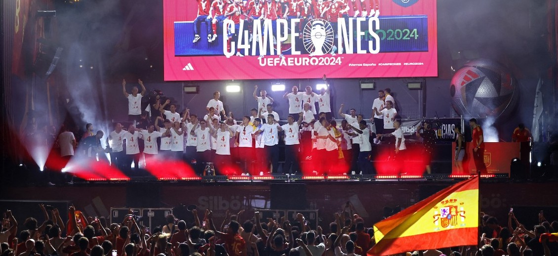 Euro-2024: les héros espagnols fêtés à Madrid