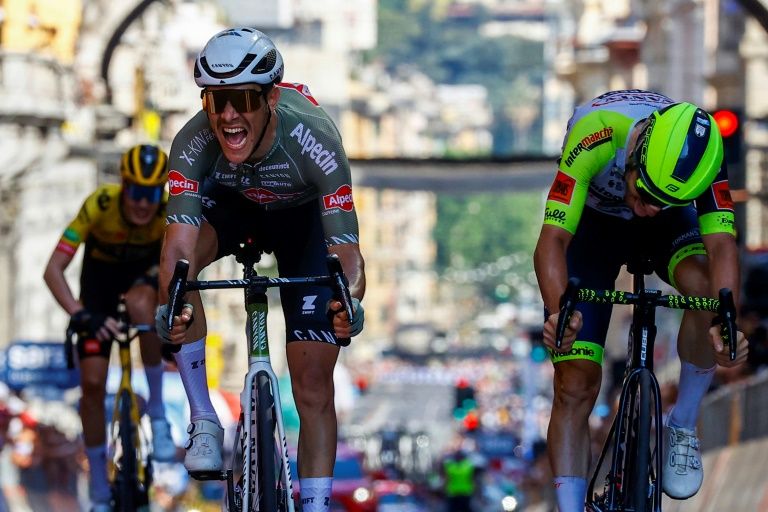 Tour d'Italie: Oldani redonne quelques couleurs au cyclisme italien