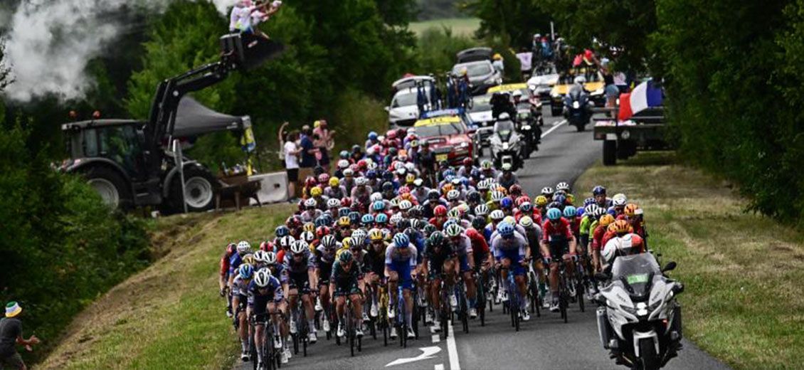 Tour de France: journée de choc dans les vignobles