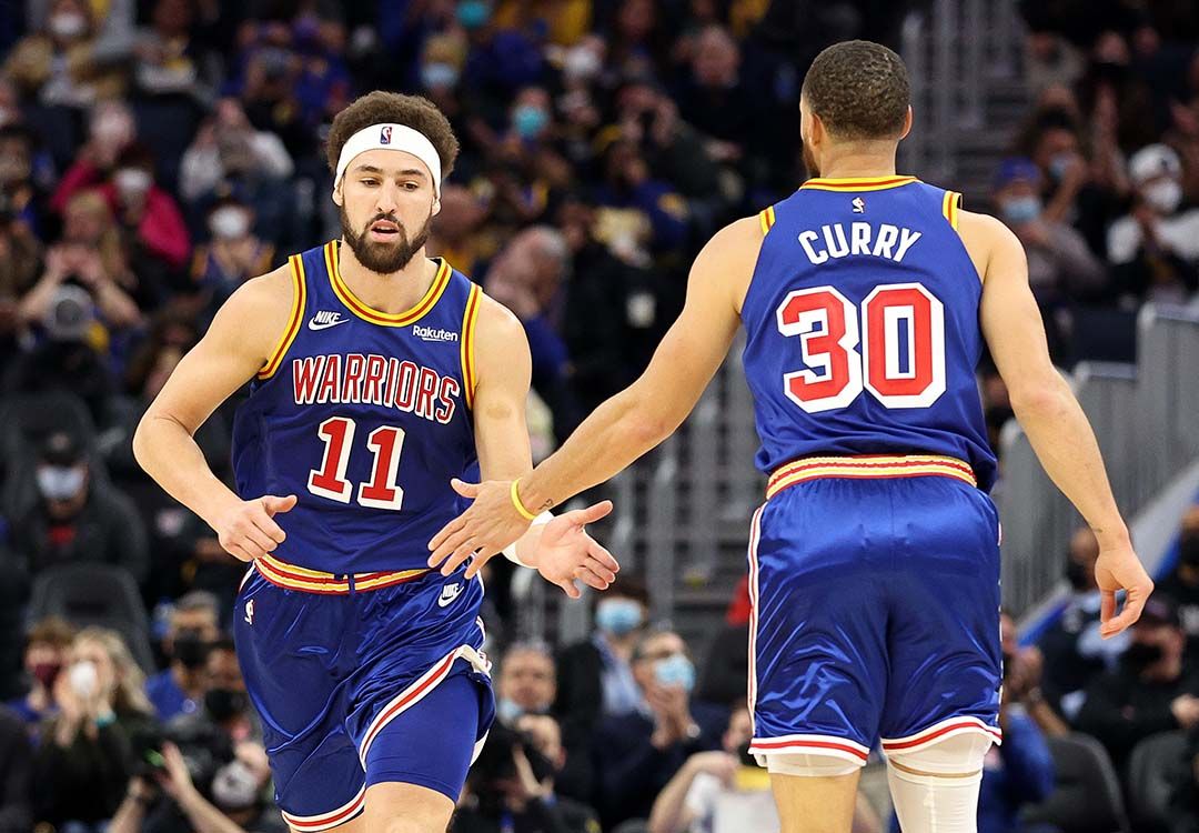 NBA: les Warriors disposent des Pistons grâce à Thompson et Curry