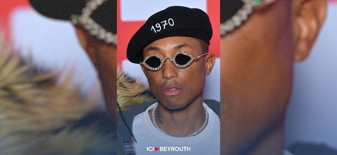 Pharrell Williams éblouit à la Fashion Week parisienne