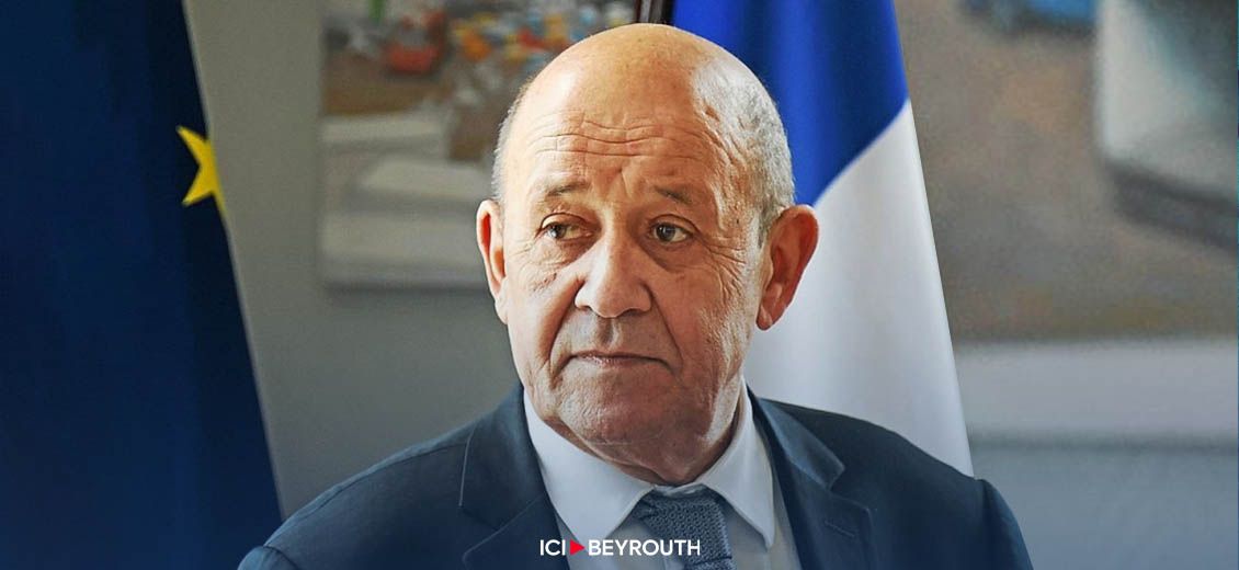 Le Drian s’entretient avec les ambassadeurs des Cinq