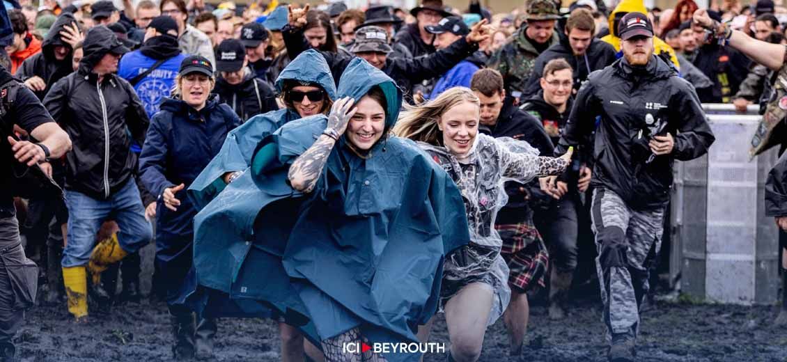 Festival de Wacken: des pluies torrentielles dissuadent le public