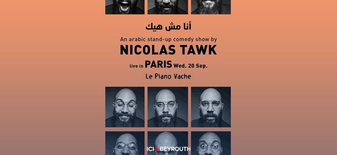 Deux spectacles de stand-up de Nicolas Tawk à Paris