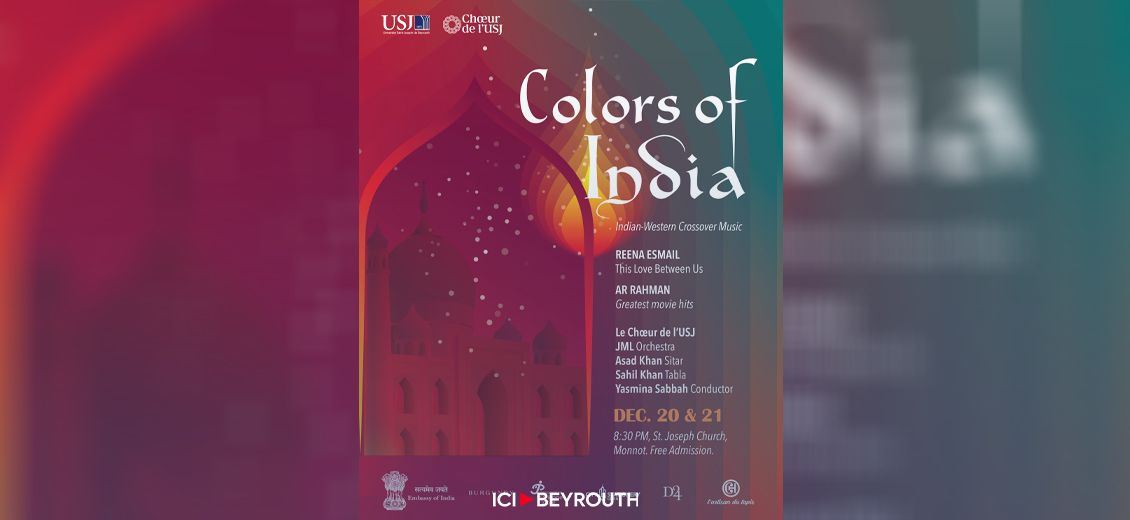 «Colors of India»: l'événement phare du chœur de l'USJ