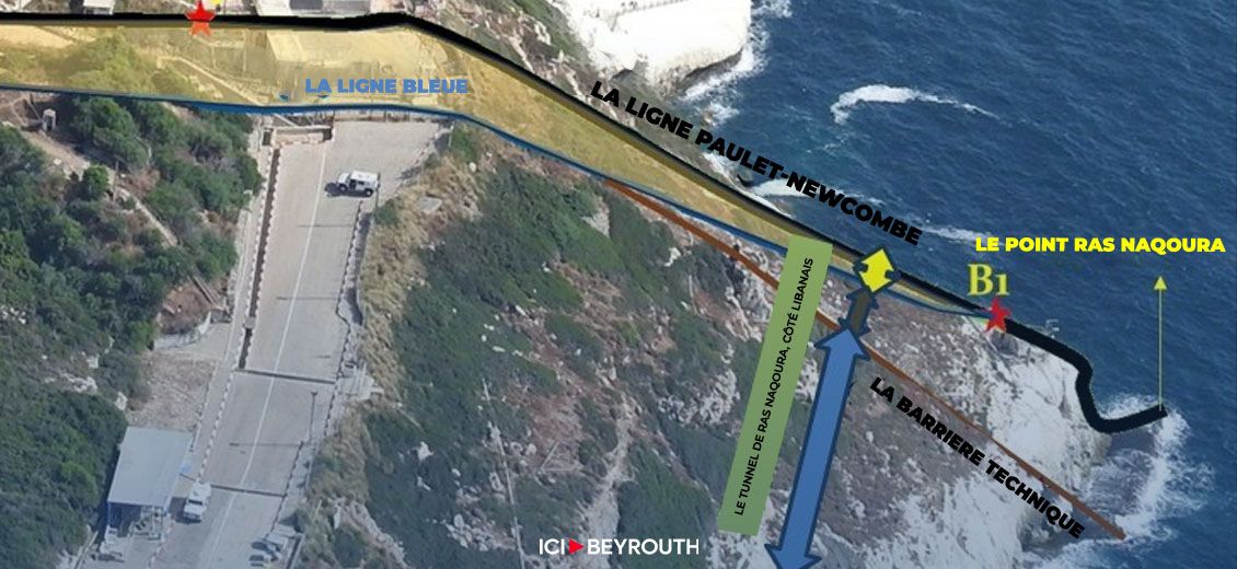 1/4 Frontière libano-israélienne: le tunnel de Ras Naqoura, une zone triplement contestée