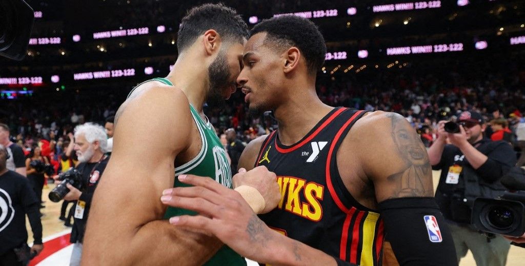 NBA: avec Dejounte Murray, les Hawks persistent et signent face aux Celtics