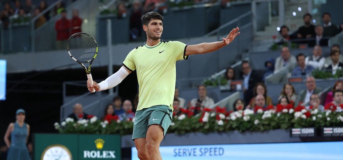 Tennis: Alcaraz et Sinner, deux de chute à Madrid