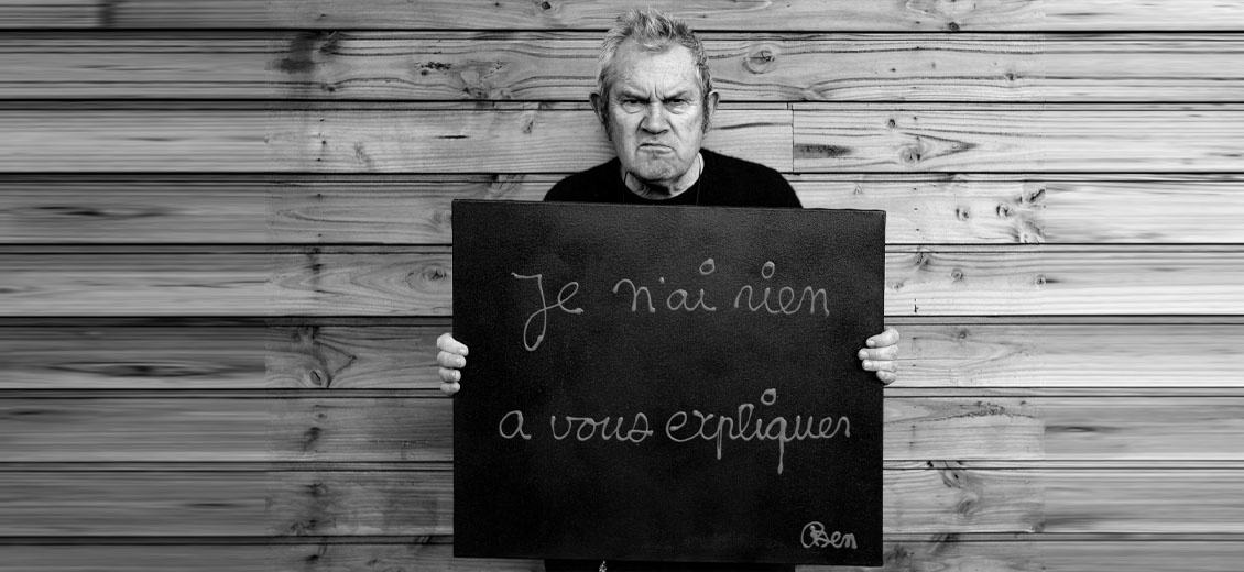 Ben, l’iconoclaste de l’art contemporain s’éteint