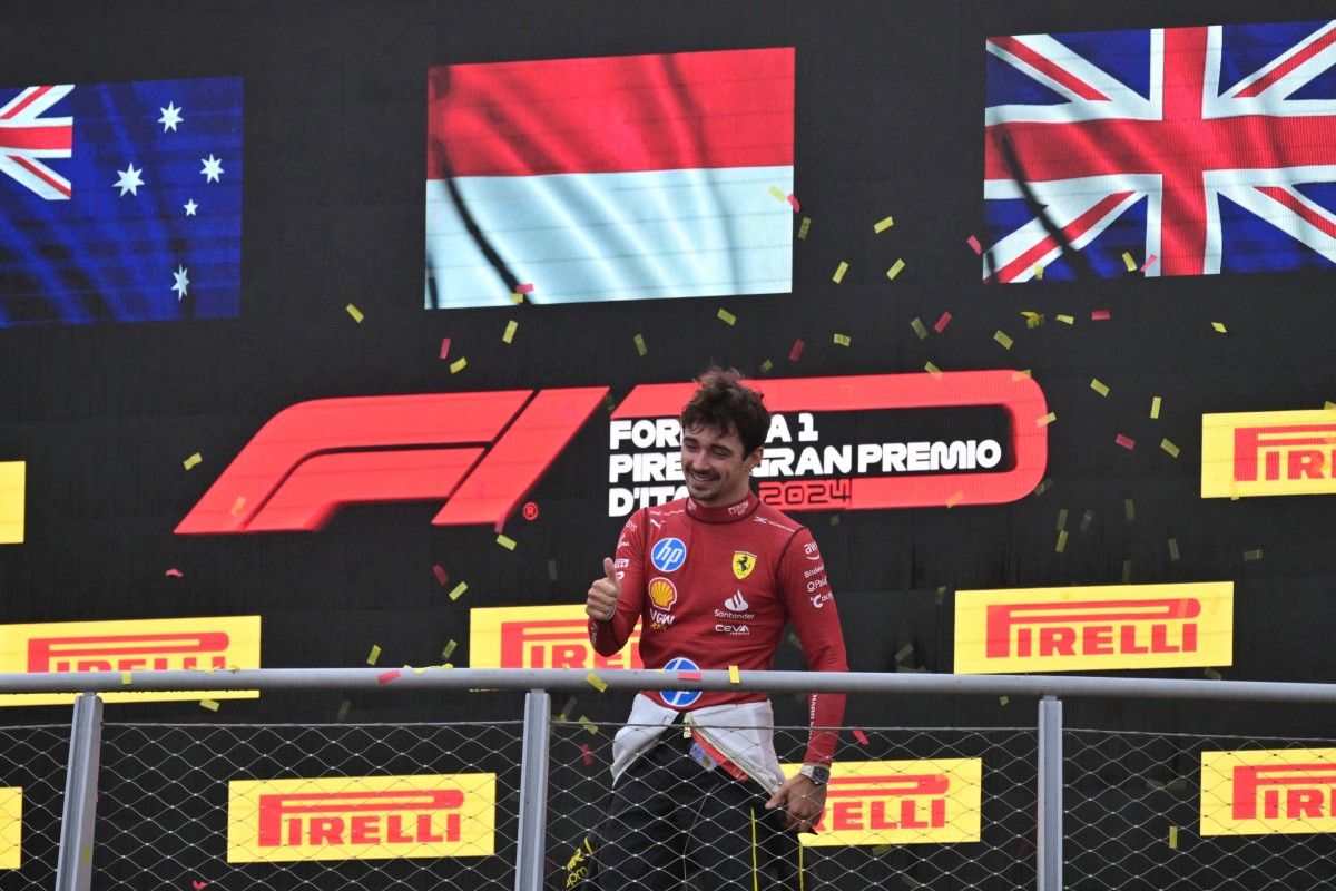 F1: le Monégasque Charles Leclerc remporte le Grand Prix d'Italie