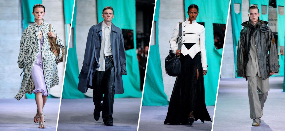 London Fashion Week: le chic sportif du Burberry trench