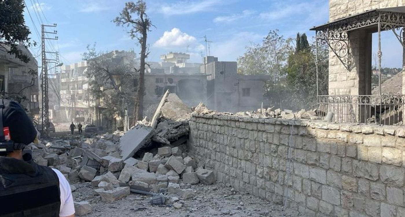 Raid israélien sur un bâtiment historique à Nabatiyé