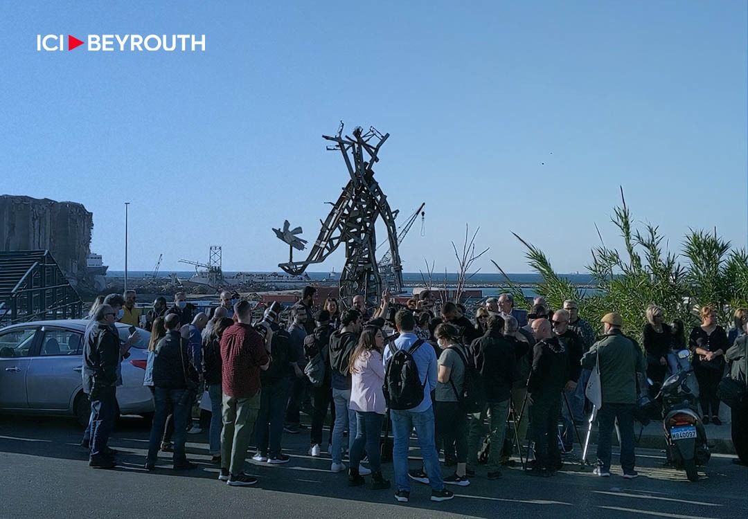 Nouvelle manifestation contre la destruction des silos du port