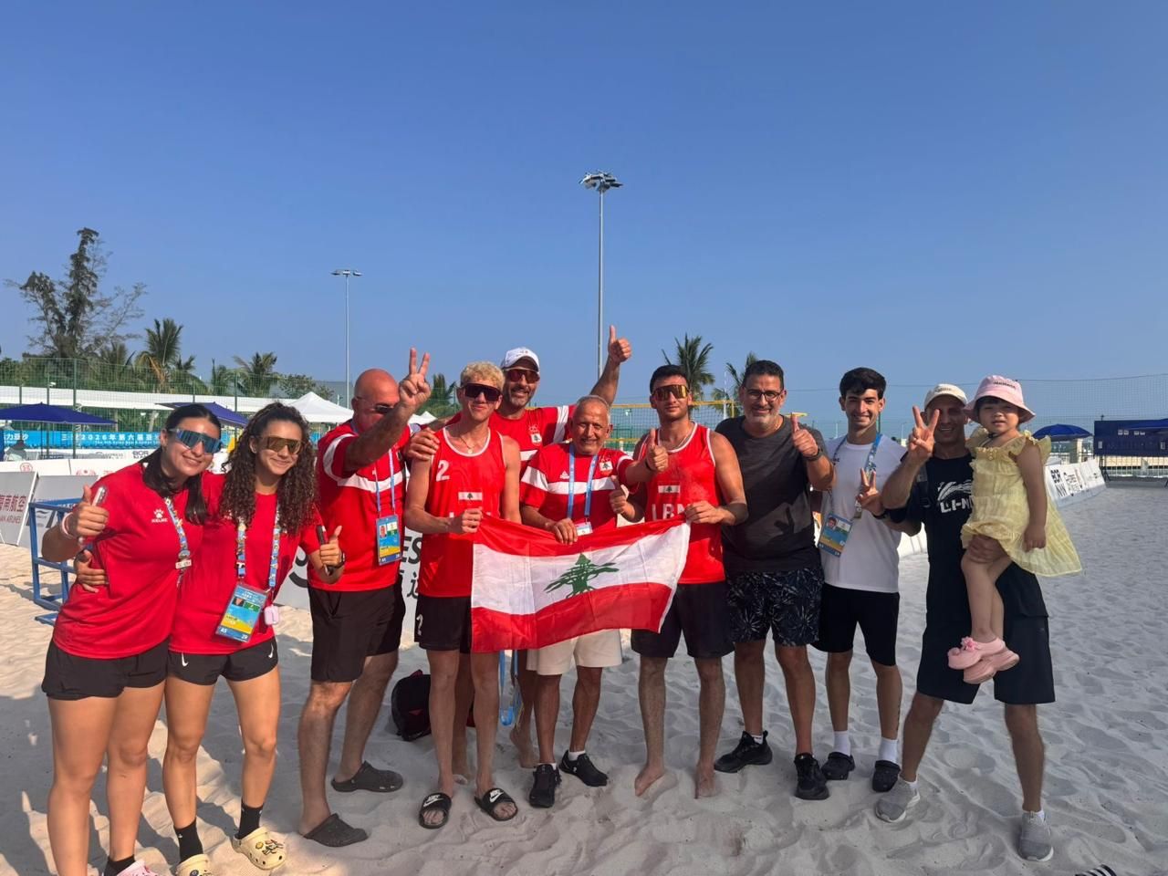 Jeux asiatiques de plage: le Liban monte en régime