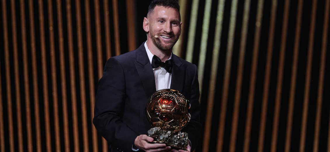 Ballon d'Or: grand huit pour Messi, grande première pour Bonmati