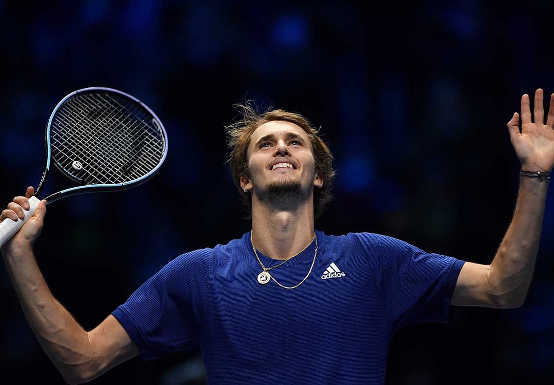 Zverev espère être encore meilleur en 2022 qu'en 2021