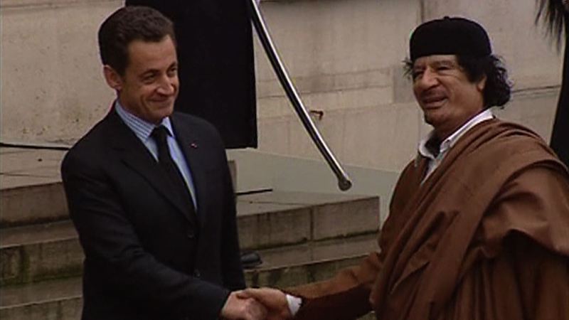 Nicolas Sarkozy Libye