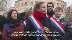 Réforme des retraites: les Français moins nombreux à manifester