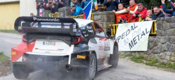 Rallye de Croatie: Ogier ralenti par deux crevaisons et une pénalité, Neuville leader