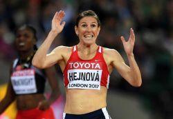 Athlétisme: Zuzana Hejnova raccroche