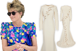 Sous le marteau des enchères, la garde-robe de Lady Diana devient mémoire