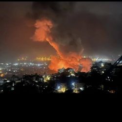 Israël tire une vingtaine de missiles sur le quartier de Laylaki dans la banlieue sud de Beyrouth