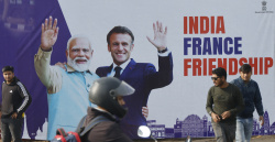 Macron en Inde, pour une visite d’État