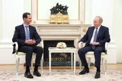 Poutine reçoit le président syrien El-Assad à Moscou