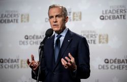 Élections canadiennes: le Premier ministre à l'épreuve lors d'un débat en français