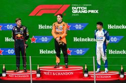 F1: Oscar Piastri remporte le GP des Pays-Bas, premier podium pour Isack Hadjar, 3e