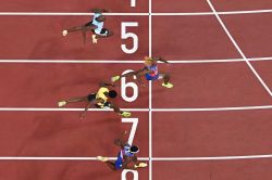 Mondiaux d'athlétisme: Lyles et Jefferson-Wooden règnent sur le 200 m
