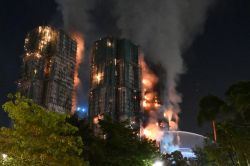Le pire incendie à Hong Kong depuis des décennies