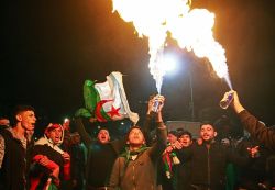 Célébrations de la victoire de l'Algérie: 55 interpellations en France