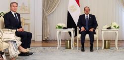 Blinken rencontre Sisi pour prôner une trêve à Gaza