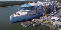 Croisière: Un nouveau géant des mers voit le jour en Finlande