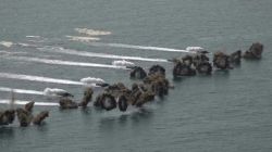Corée du Sud: manœuvres amphibies sous haute tension