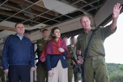 Visite conjointe de Katz et Ortagus à la frontière libanaise