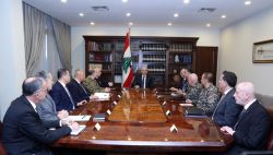 Réunion sécuritaire à Baabda avant la conférence de Paris du 5 mars