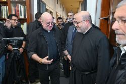 Le père Guilherme en visite à l’Université du Saint-Esprit de Kaslik