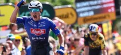 Tour de France/3e étape: Jasper Philipsen gagne au sprint