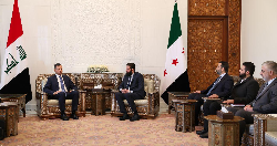 El-Chareh rencontre le chef des renseignements irakiens