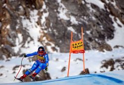 Ski alpin : Goggia triomphe encore en descente à Val d'Isère