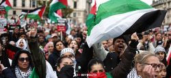 Des milliers de manifestants à Londres et Paris réclament un cessez-le-feu à Gaza