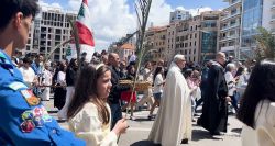 Le dimanche des Rameaux célébré à la cathédrale Saint-Georges de Beyrouth