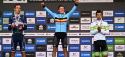 Mondiaux de cyclisme: irrésistible, le Belge Evenepoel sacré devant Laporte